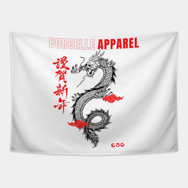 dragon style Tapestry by T-L-shop