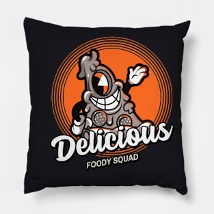 delicious foody squad Pillow