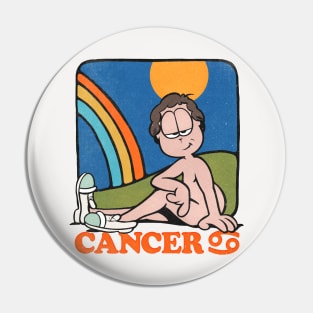 Cancer Zodiac Sign //// Humorous Gift Design Pin