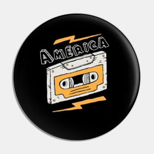 Vintage -America Pin