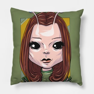 Pop Culture Caricature #21 - Mantis Pillow