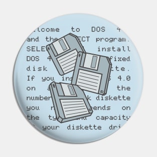 Retro Diskette Pin