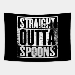 Spoonie Species: "...Outta Spoons" Tapestry