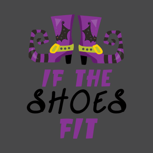 Funny Halloween Witch's Shoe Pun T-Shirt