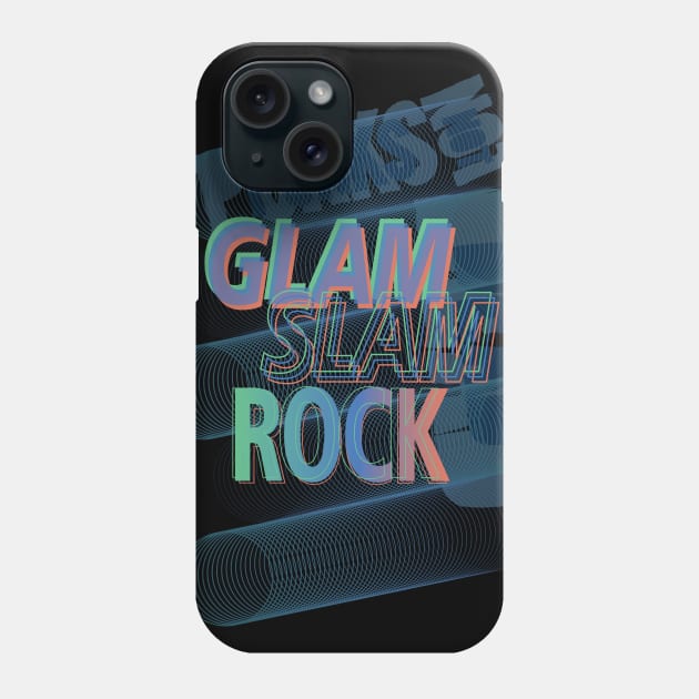 Glam Slam Rock Phone Case by Pradeep Chauhan