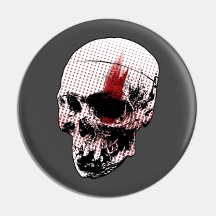 Trash Polka Skull Pin