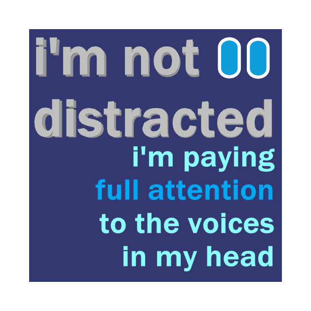 I'm not distracted by LittleTom