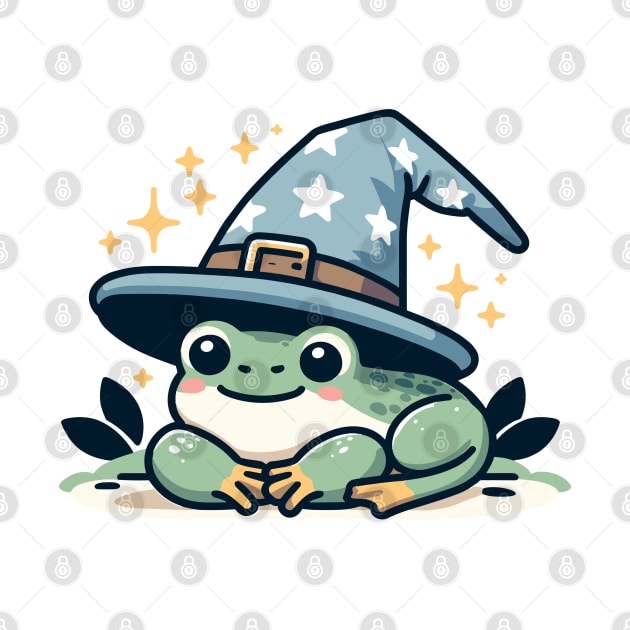 Witchy frog by fleurdesignart