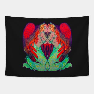 Angelmaids making out Tapestry