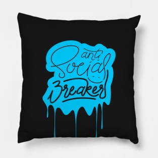 Anti Social Breaker Pillow