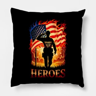 Honoring our Heroes | Veteran lover gifts Pillow