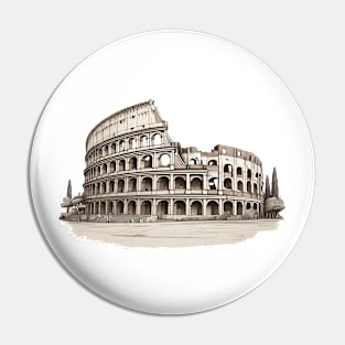 Roman colosseum Pin