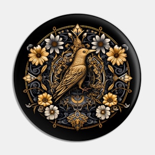 Raven Design Pin