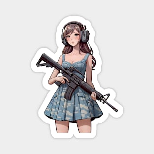 Tactical Girl Magnet