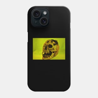 Skull with a Bullet Hole and Scorpion Phone Case