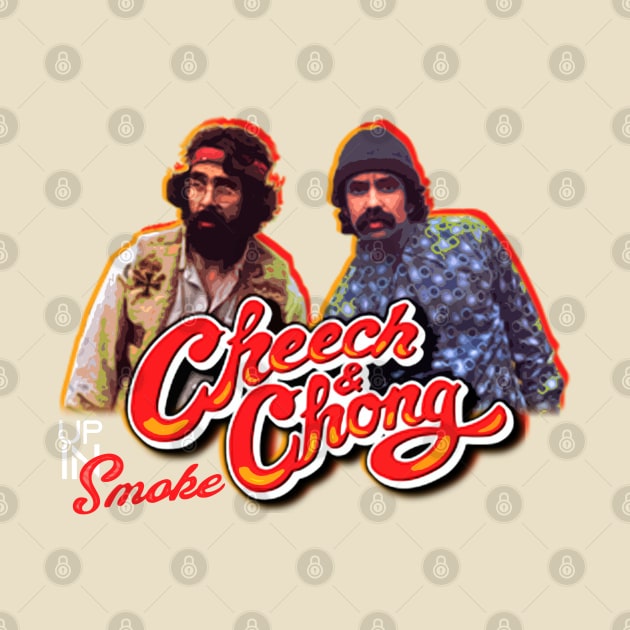 Cheech and Chong Smoke by Multidimension art world