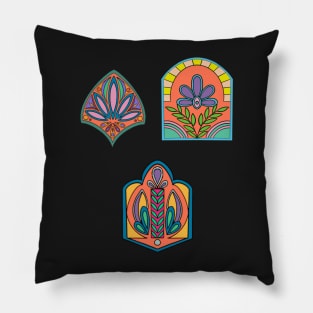 Pakistani Truck Art Sticker Set Pillow