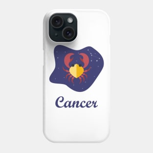 Cancer Zodiac Sign Constellation Sky Phone Case