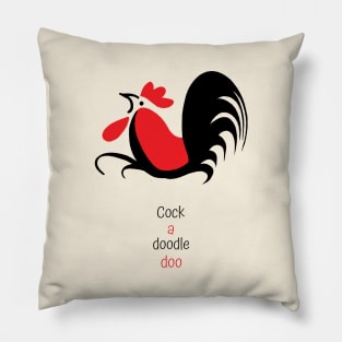 Vintage Handicraft Chicken Symbol Pillow