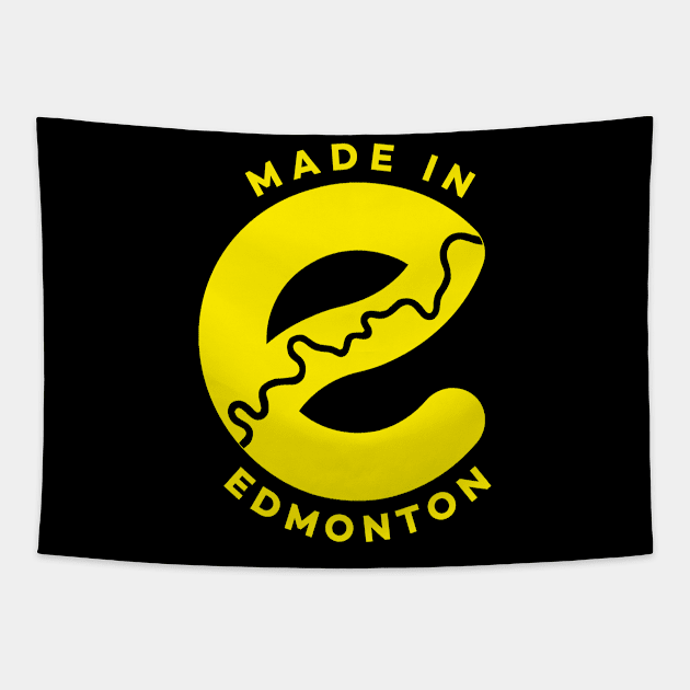 Made in Edmonton Tapestry by Edmonton River