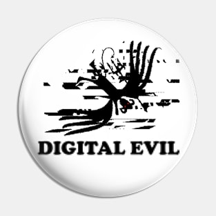 Evil logo Pin