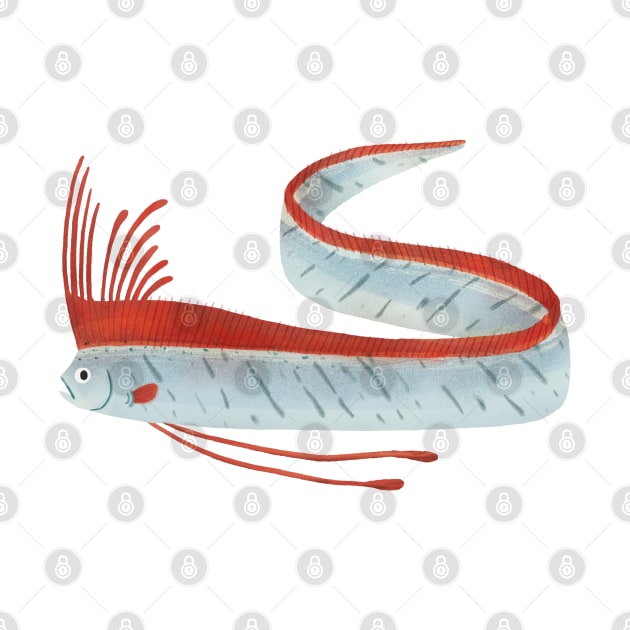 Oarfish by tarynosaurus