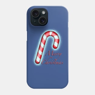Candy cane sparkles merry Christmas Phone Case