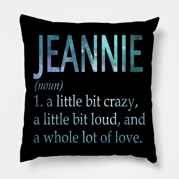 Jeannie Pillow by Ban Guns Not Books- Typography fullcolor