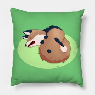 Sleepy Fox Pillow