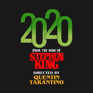 2020 Directed by Quentin Tarantino T-Shirt