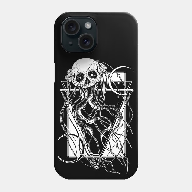 Cosmic Jellyfish Phone Case by Von Kowen