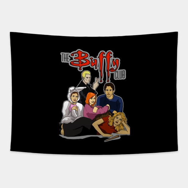 The Buffy Club Tapestry by annadrewthat