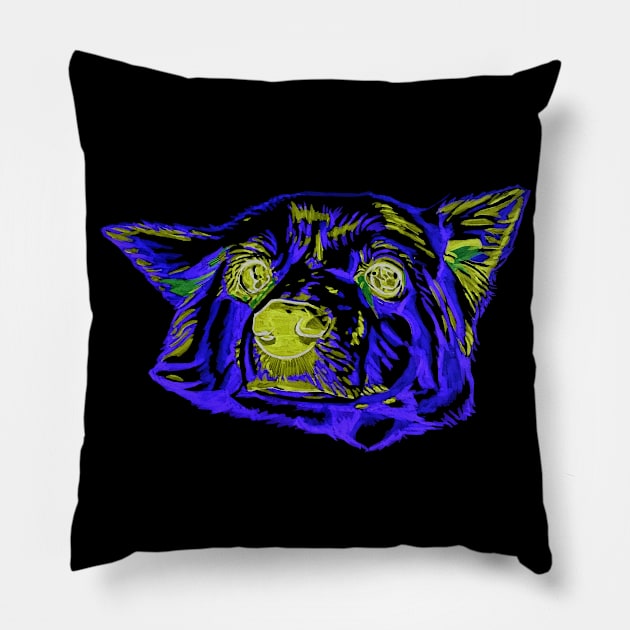 German Spitz Pillow by RaLiz