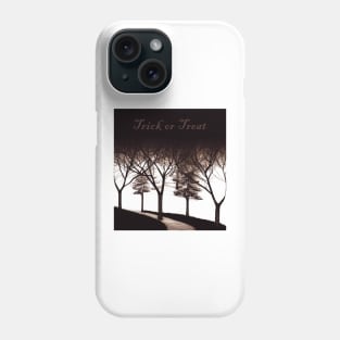 Trick or Treat Spooky Trees Phone Case