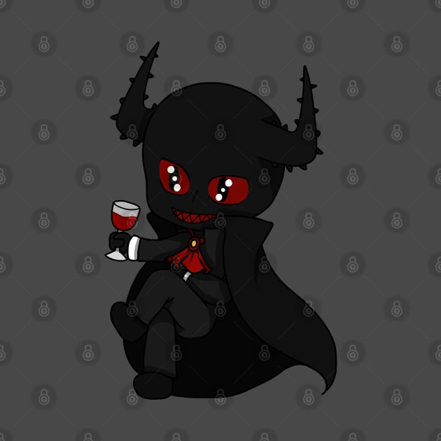 halloween vampire zalgo by LillyTheChibi