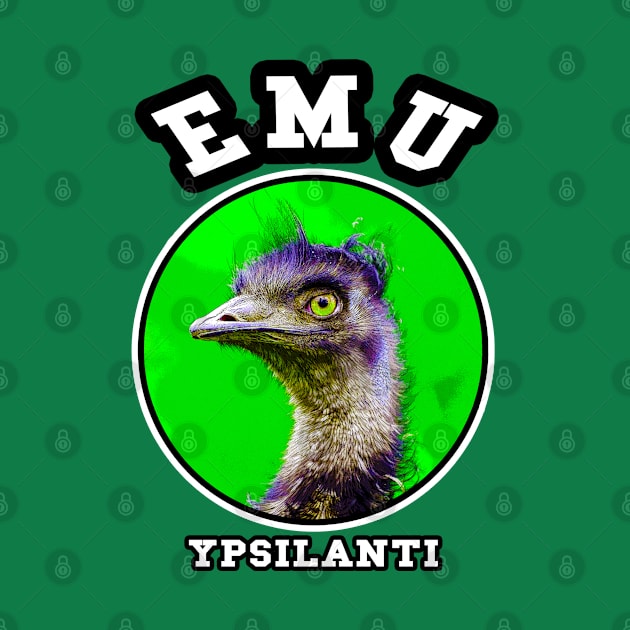 👽 Ypsilanti Michigan Strong, EMU School Spirit, City Pride by Pixoplanet