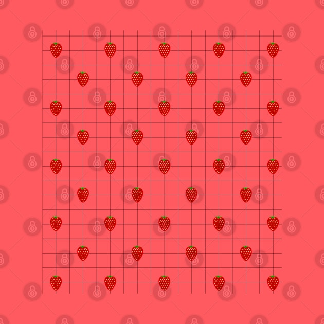 STRAWBERRY GRID by RickTurner