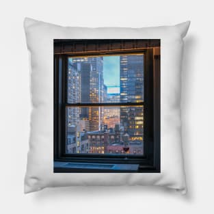 New York City View Pillow