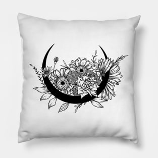 Flowers of the Moon Pillow