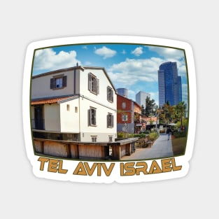 Israel, Tel Aviv. Sarona Market Street Magnet