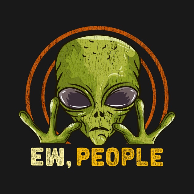 Ew People - Ufo Alien Gift by biNutz