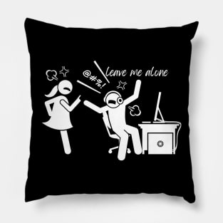 leave me alone game Pillow
