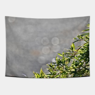 bamboo leaves border Tapestry