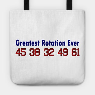 Red Sox Greatest Rotation Ever Tote