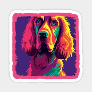 Irish Setter Pop Art - Dog Lover Gifts Magnet