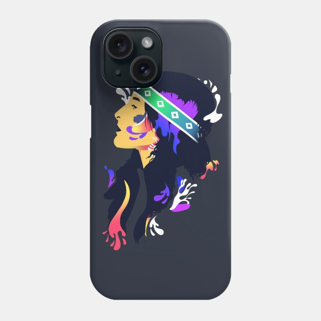 Native Girl Phone Case by CJ021