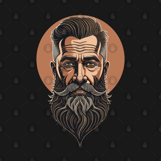 Bearded Man by DeathAnarchy
