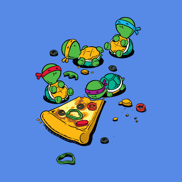 Pizza Lover - Ninja Turtles - Phone Case
