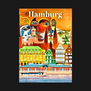 Hamburg, globetrotters T-Shirt