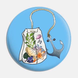 Mermaid tea Pin